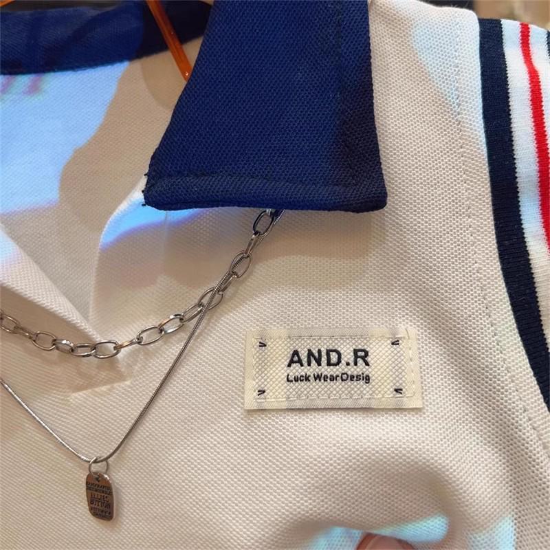 Летнее спортивное платье-поло в стиле вестерн для девочек 2024 года с плиссированной юбкой