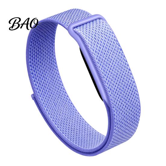 Замена ремешка для часов Google Fitbit Air без инструментов, Дышащий спортивный ремешок, отводящий влагу, Регулируемый тканый браслет против пота для фитнес-трекера