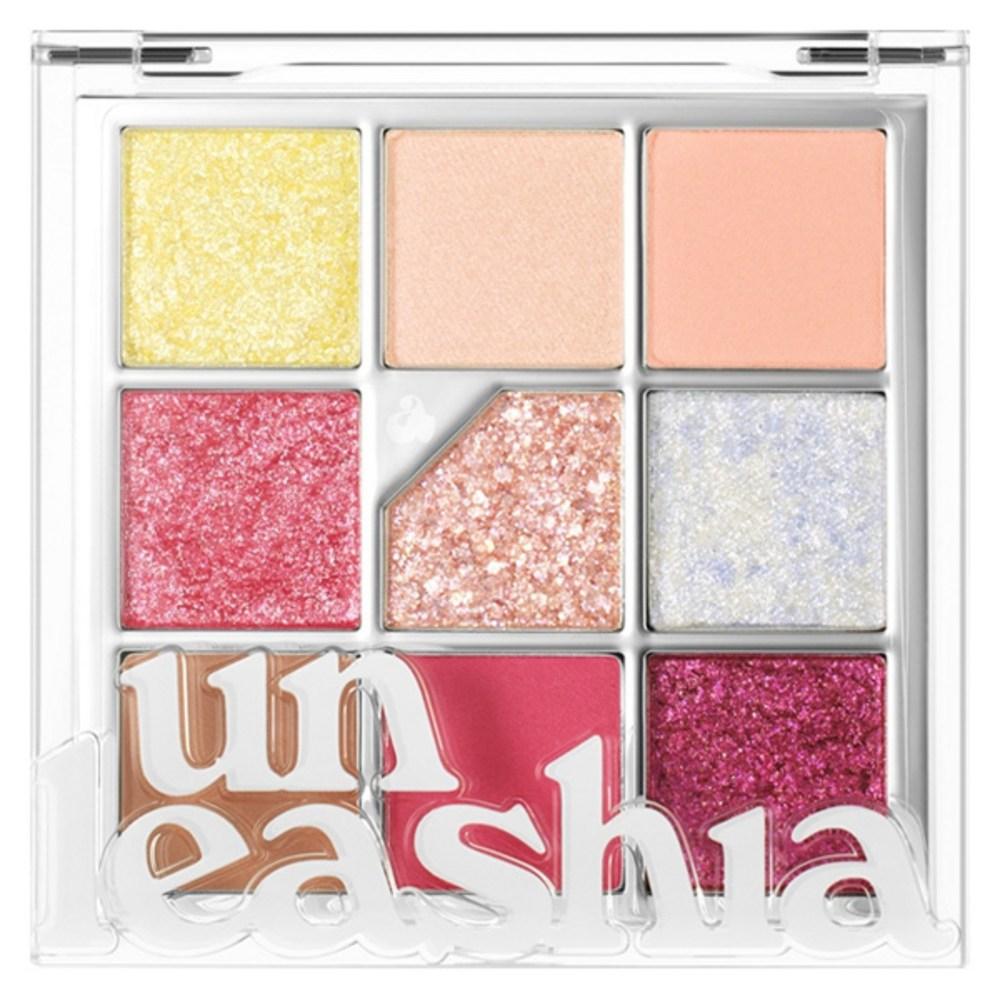 Палитра теней для век Unlicia Glitterpedia, №7 All of Peach Ade, 1 шт.