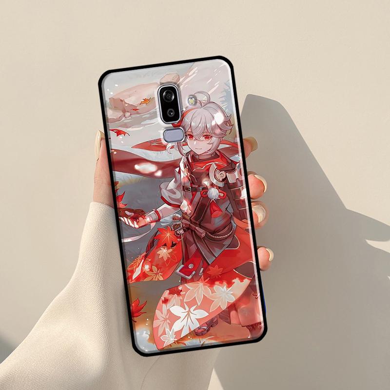 Чехол Genshin Impact Kaedehara Kazuha для Samsung Galaxy J1 J3 J7 J5 2016 A3 A5 2017 J8 A7 A9 J4 J6 A6 A8 Plus 2018