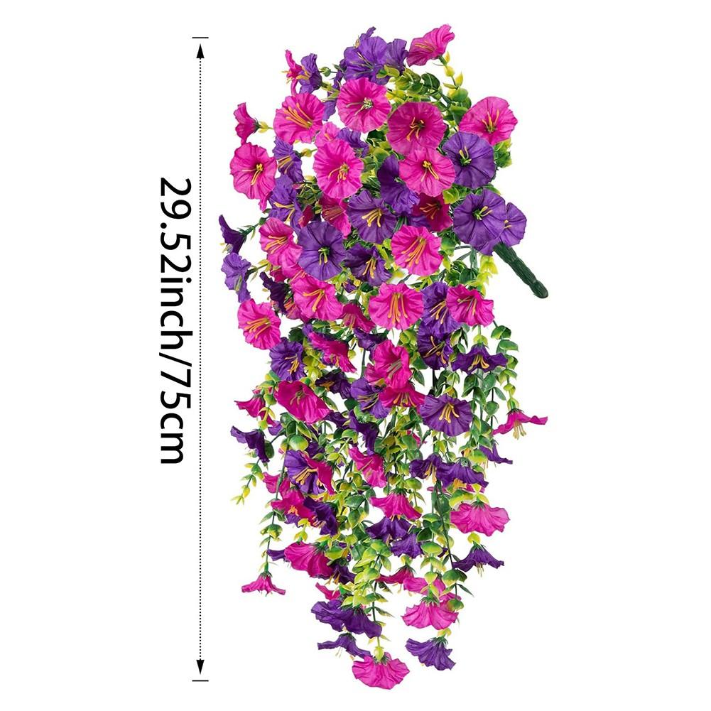 Шелковые ипомеи, свисающие цветы, без усилий оживляют ваше пространство.