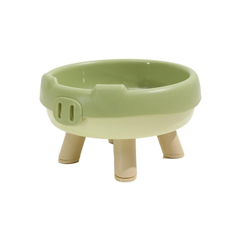 Nosed Pig Four Legged Modeling Design Cat Bowl Ecofriendly Pp Material For Daily