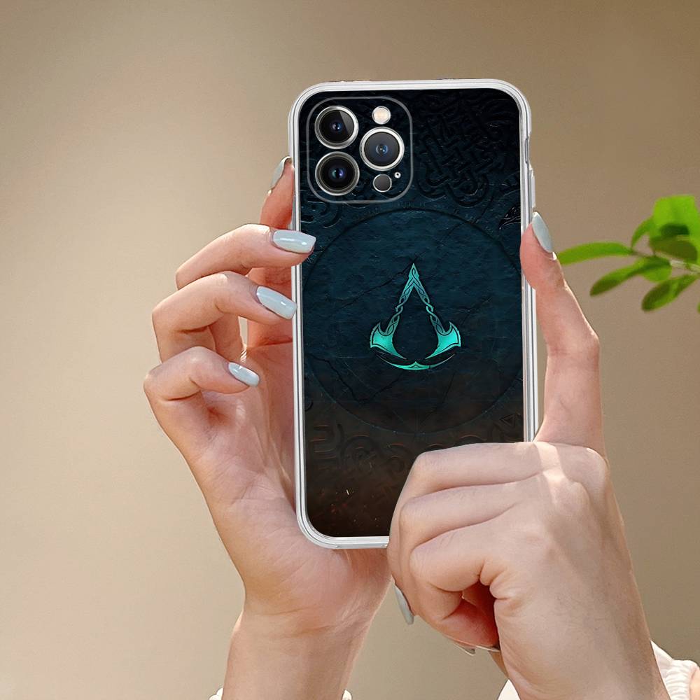 Прозрачный TPU Чехол для Телефона A-Assassin S-Creed Gaming Для IPhone 17 11 12 13 14 15 16 Pro Max 16 Plus Чехол