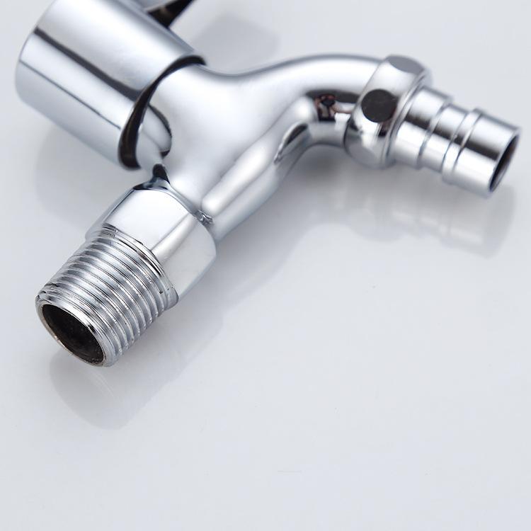 Кран для стиральной машины с заостренным наконечником, одинарный кран для быстрого холодного запуска, интерфейс DN15 20 мм, кран для стиральной машины