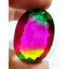 Natural Ametrine Bi-Color Oval Cut 75+ Ct Fabulous Certified Loose Gemstone