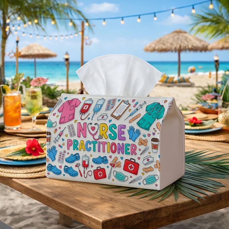 1pc Modern Clinic Medical Tissue Box | Multi-functional Napkin Dispenser, Two Sizes Available Suitable for Home, Parties, Car Decoration Nurse Practit