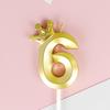Crown Digital Candles, свечи на день рождения, украшения для вечеринок Crown
