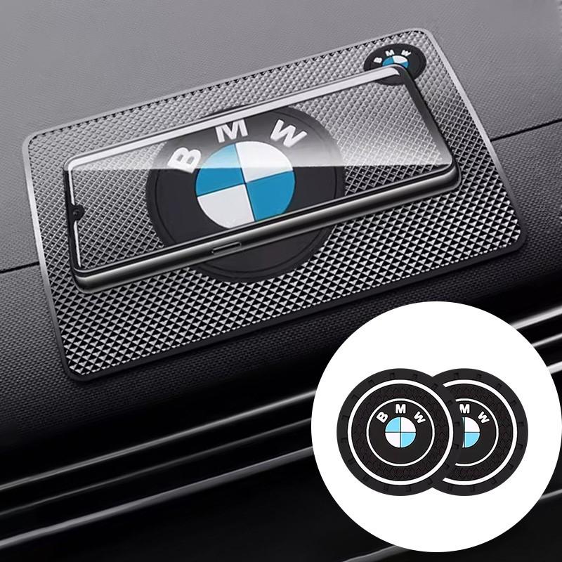 TWDG8 PVC Silicone Car Dashboard Non-Slip Mat Anti-Slip Water Cup Pad For BMW E60 E70 E82 E88 E90 E92 F01 F10 F30 G01 G21 1 3 5 Series