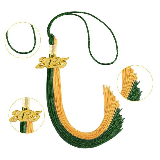 Выпускная кисточка 2025 года 9-дюймовая кисточка с подвеской 2025 года Стандартная кисточка Памятный подарок для выпускных церемоний Фотографии