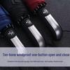 OIMG 10-Rib Automatic UV Protection Travel Umbrella