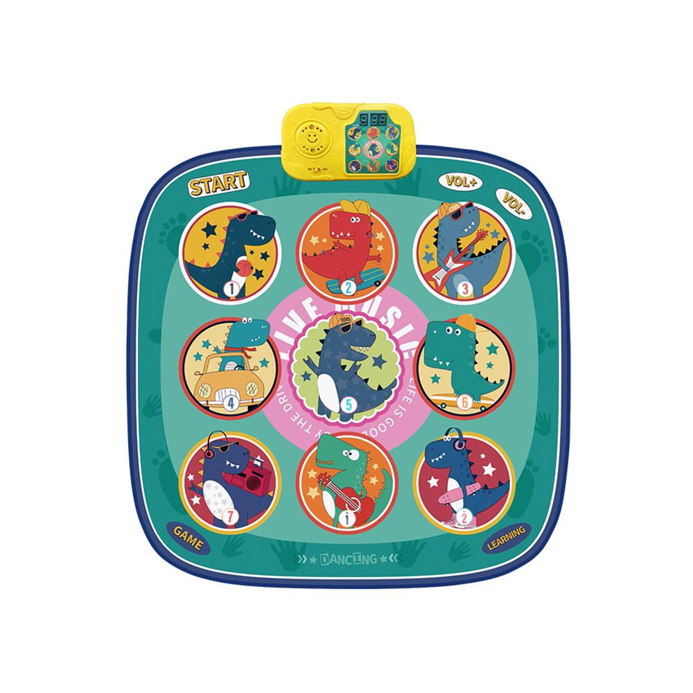 Dance Mat Electronic Light-up Dance Pad Multifunctional Game Pad Outdoor Music Stepping Dance Mat