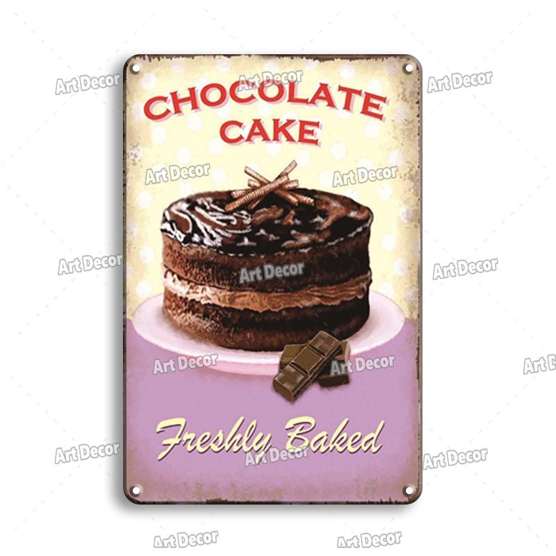 Shabby Chic Popcorn Metal Poster Tin Sign Vintage Cinema Dining Room Decor Plaques Retro Hot Dog Metal Plate Kitchen Accessories