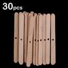 30pcs Wooden Wax Core Holder Soy Wax For Candles Aromatherapy Candle Making Tool Candle Making Supplies Wick Centering Device