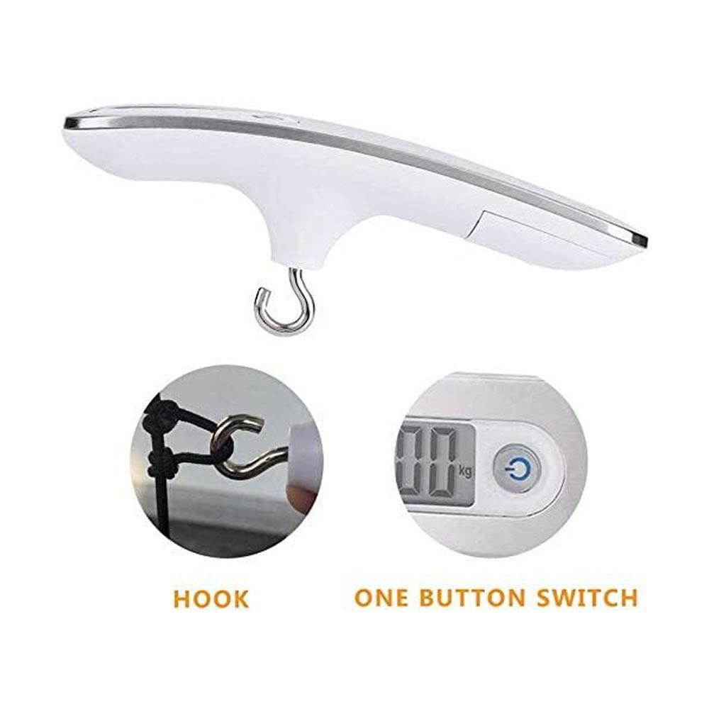 0-110lbs Archery Bow Scale Peak Measuring Instrument Portable LED Display Electric Digital Scale Compound Recurve Bow Test Tool