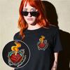 Rough Seas Tattoo Art Retro Style Summer Casual TShirt Unisexs and Womens Luxury Brand