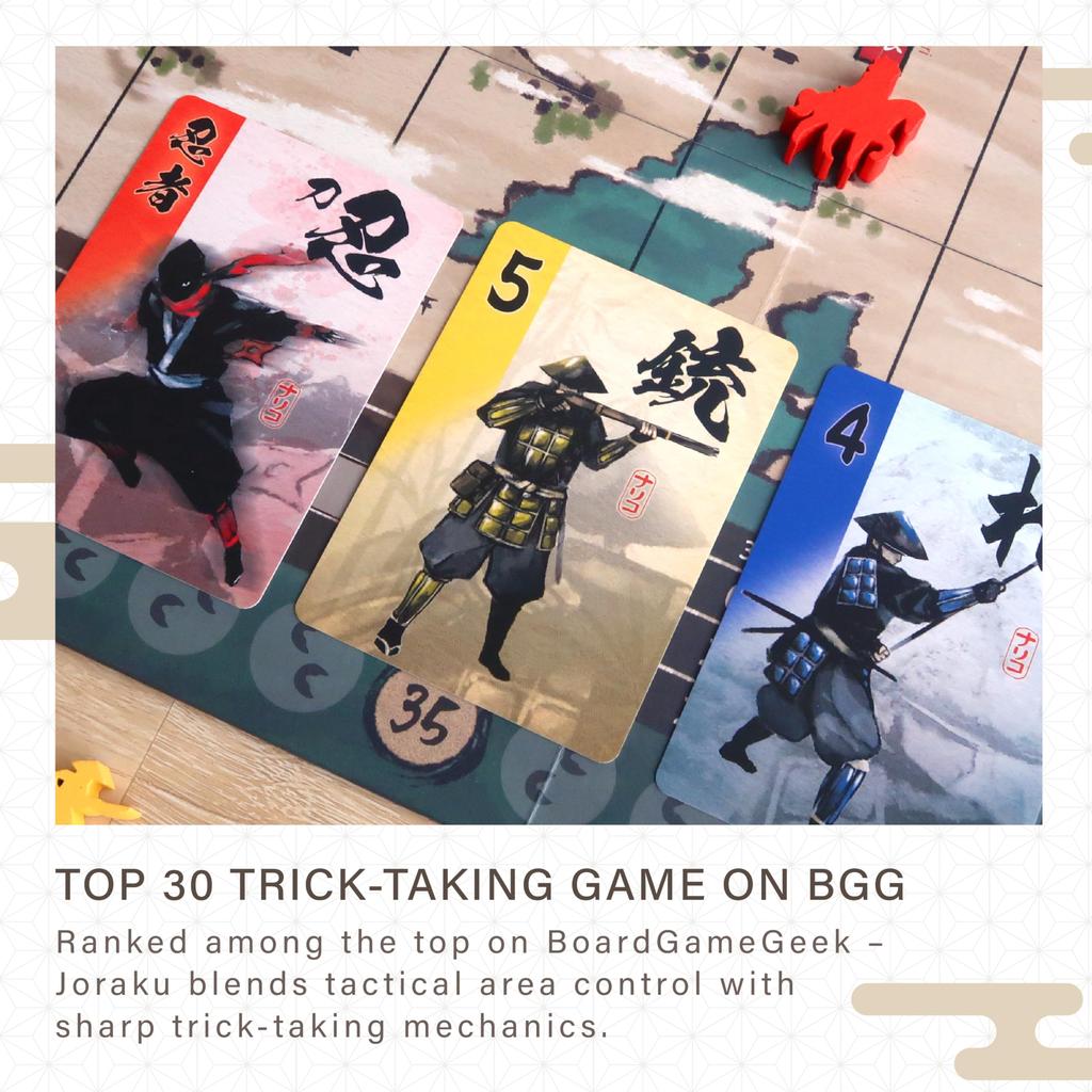 Joraku (Renewed Edition) | Moaideas Game Design Board Game