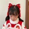 Headwear Hanfu Hair Accessories Tassel Red Bow Hairband All-match Chinese New Year Headwear  Party