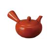 Ale-net Teapot, 360cc, Red Clay, 2-Go Cherry Blossom Design (Obi-meshi), Porcelain, Made In Japan, Stylish