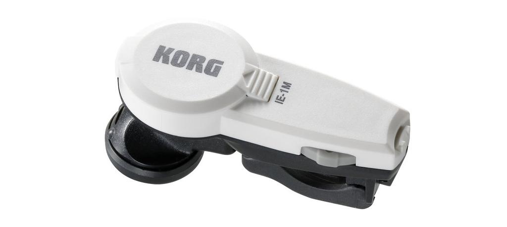 KORG In-Ear Metronome IE-1M, an Ultra-compact Earphone-style Metronome Perfect for Playing Musical Instruments, Practicing Solo, Jogging, and