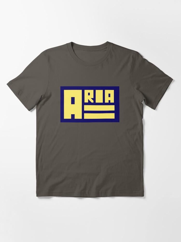 Базовая футболка с логотипом компании Aria Aria