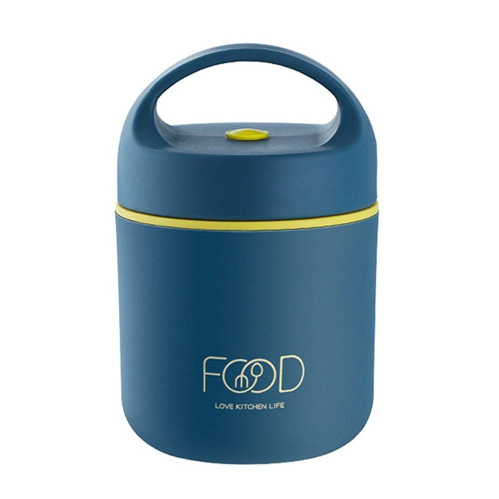 Вакуумная вакуумная чашка, контейнер для еды, чашка для супа из нержавеющей стали, изолированная сумка для обеда, термический ланч-бокс