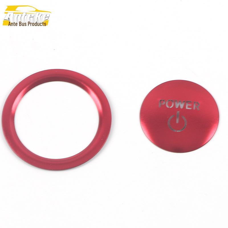 Наклейка на кнопку запуска одной кнопкой Camry 18-й модели для модификации гибридного зажигания