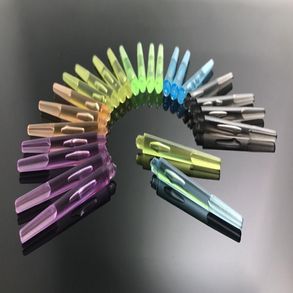 Screw Thread 4.5mm Screw Thread Darts Shafts with Stainless Steel O Ring Transparent Dart Stems