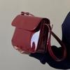 Luxury Patent Leather Women's Bag Fashion Underarm Bag Designer Small Square Crossbody Bag Casual Ladies Handbag Purse KTY