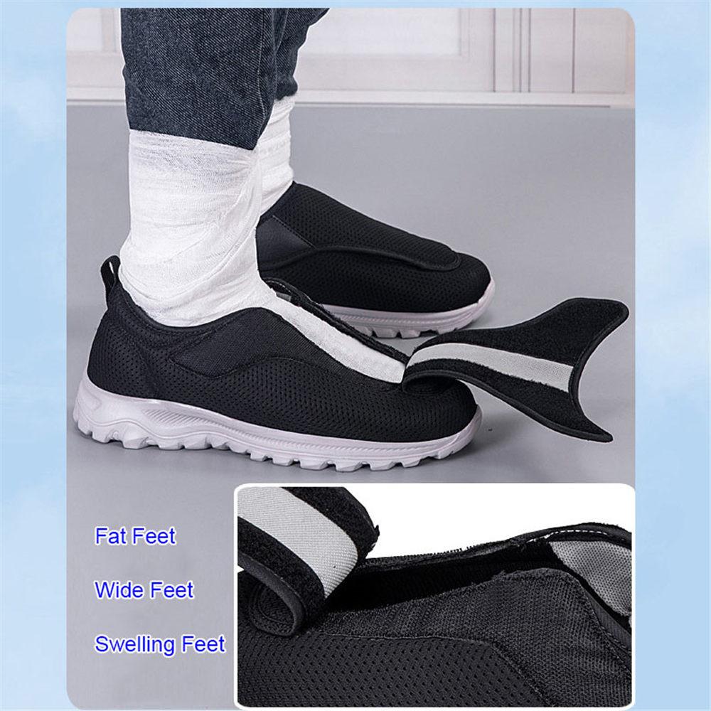 Women Men Orthopedic Diabetic Walking Shoes Slip On Shoes Elderly Widening Shoes for Swollen Feet Edema Plantar Fasciitis Arthritis
