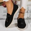 Fashion Women Flats Loafers Shoes Autumn Fashion Suede Sport Shoes 2024 New Running Casual Shoes Cozy Walking Travel Trend Mujer Zapatos