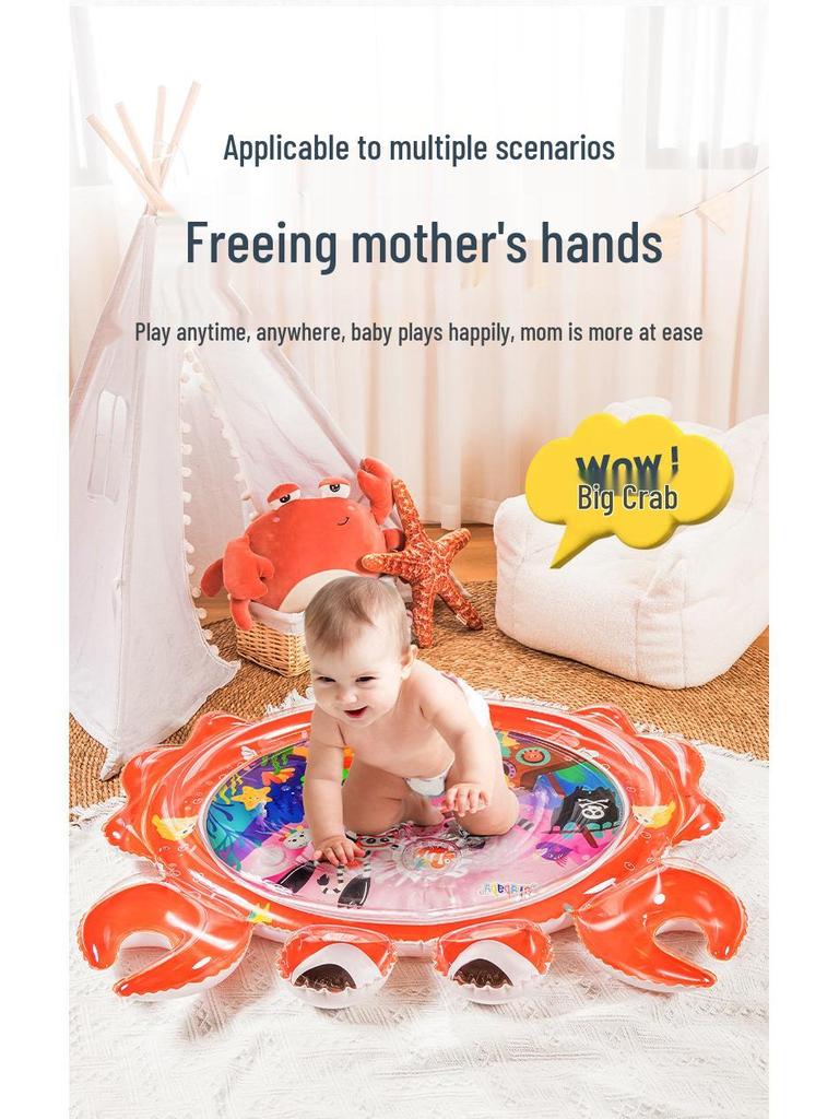 Водный коврик Jollybaby 'Ползающий краб' для детей от 0 до 1 года