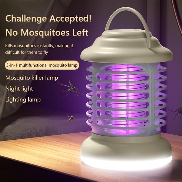 1 шт., лампа для уничтожения комаров, настольная/настенная электронная защита от насекомых, убийца насекомых, электрический шок, ловушка для мух, свет