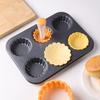 Tart Shells Mold Set Pastry Tamper Plastic Mini Tart Tamper Round Tartlet Tarts Shell Maker Baking Tools KTY