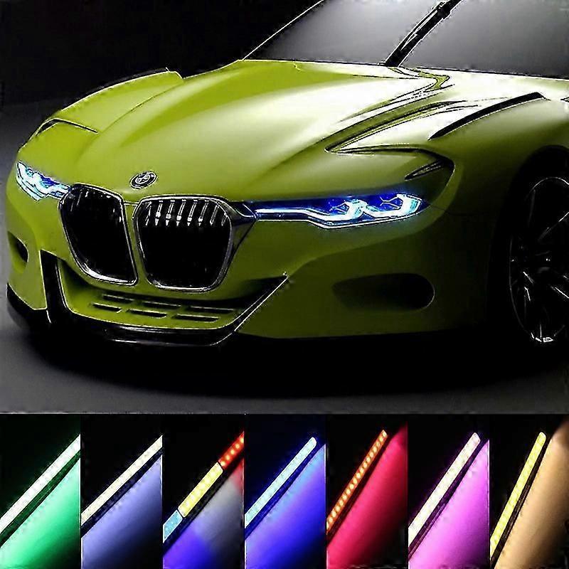 2X 17CM Led car light Bar Vehicle Headcar light Decoration Lamp Motorcycle Tail Strip 12V DRL Auto Daytime Running car light White Color