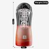 Transparent Clear Male Masturbator, Manual Tight Suction Stroker Cup, Soft Silicone Adult Sex Toy for Men