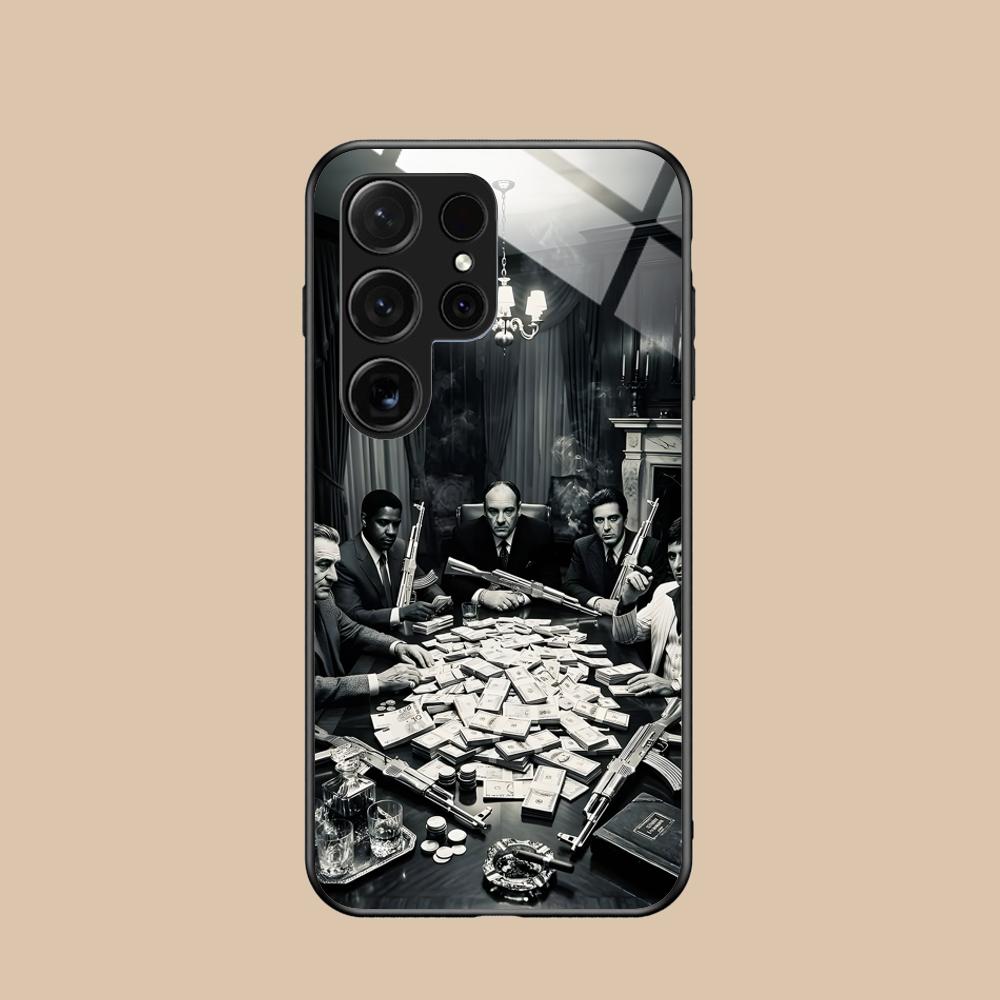 Итальянская мафия Чехол для телефона для Samsung Galaxy S26 S25 S24 S23 S22 S21 S20 Note20 Plus FE Ultra Защитная крышка из стекла