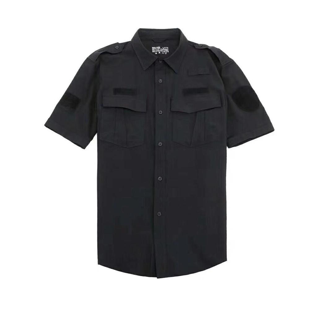 Черная рабочая одежда Темно-синий Security 2 Strechable SS Быстросохнущая униформа Мужской костюм-карго с полным поясом