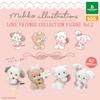 Bushiroad Creative Mikko Illustrations LOVE FRIENDS Collection Figure Vol.2 X Complete Set of 4 Figures, Gachapon Capsule Toy