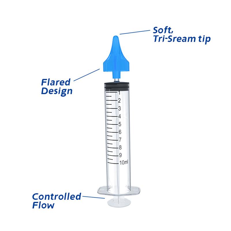 1 шт. 10 мл детский шприц для удаления ушной серы, очиститель ушной серы, инструмент для полоскания, ирригатор для взрослых