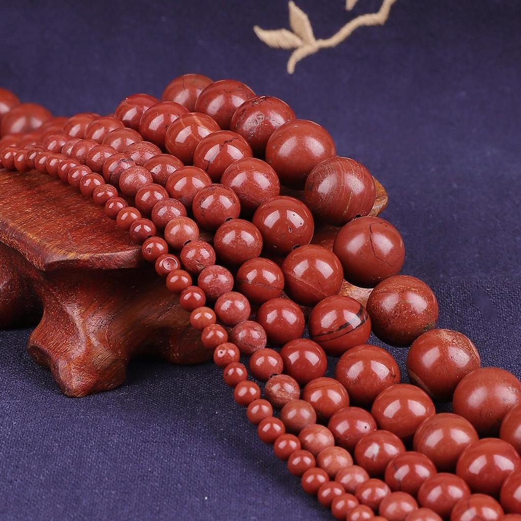 4-12 мм 32-93 шт. бусины из натурального красного камня для изготовления ювелирных изделий DIY браслет ожерелье
