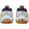 Nike ISOFLY Soft And Comfortable Low top Children's Basketball Shoes White Green Kids' HJ3866-100