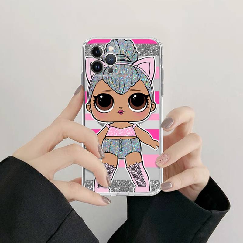 Прекрасный телефон с мягкой анимацией для Iphone XS Pro 6 XR 11 Mini X 6s 14 8 13 Max 7 12 Plus, мягкий прямой силиконовый чехол из ТПУ