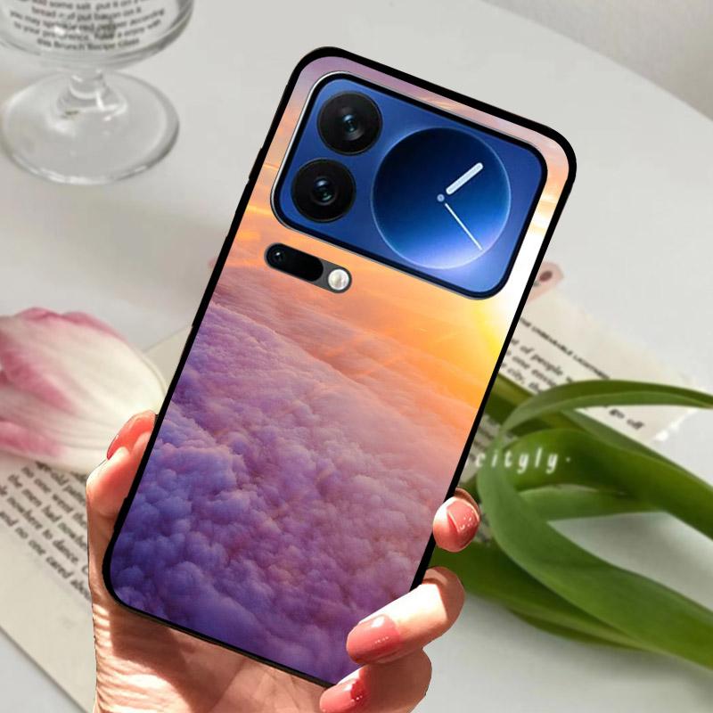 Чехол для Xiaomi Mi 17 Pro Max/17Pro Модный Ударопрочный Защитный Задний Чехол Для Xiaomi 17 ProMax Мягкий ТПУ Силиконовый Чехол для Телефона