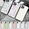 Корейский милый силиконовый чехол с цветочным принтом для iPhone 14 13 12 11 Pro Mini XS MAX 8 7 6 Plus X 2020 XR Shell