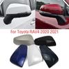 Car Wing Door Side Mirror Cover Lid Outside Rearview Mirror Cap Shell House For Toyota RAV4 RAV