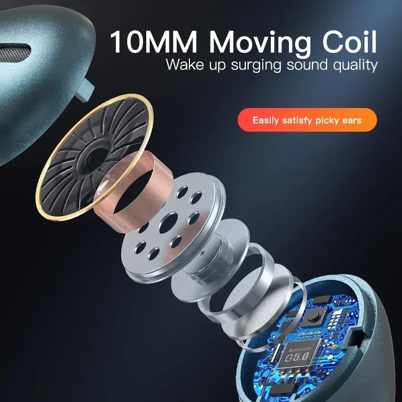 Bluetooth 5,3 наушники и спортивные беспроводные наушники TWS вкладыши Blue Tooth Mini True Stereo Air Buds