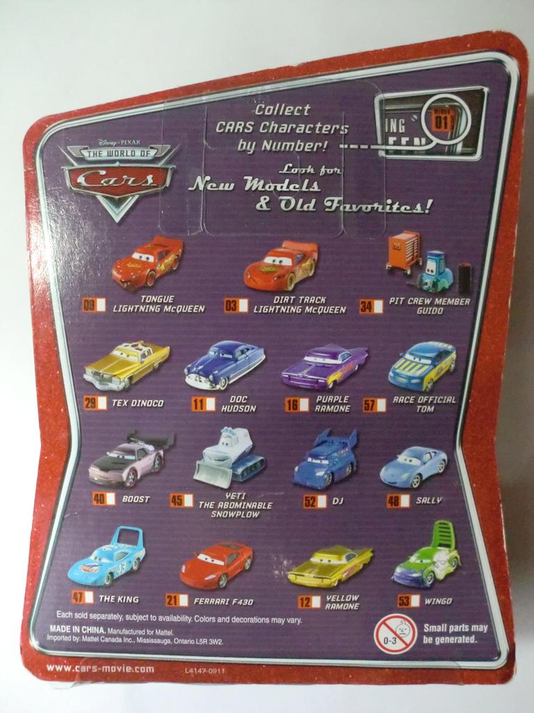 Mattel Cars Disney Pixar Tex Dinoco