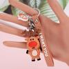 Keyring Women Ornament Kids Gift Doll Pendant Car Key Ring Bag Charm Key Chain Christmas Keychain