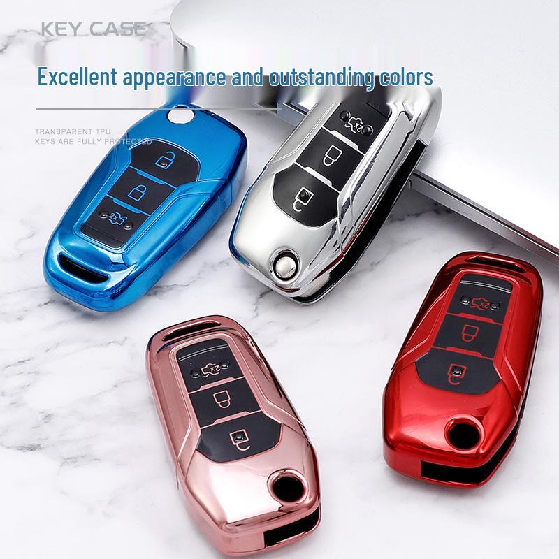 Ford Focus Key Bag Cover - Full Coverage Fit for Mondeo/Everest Keys