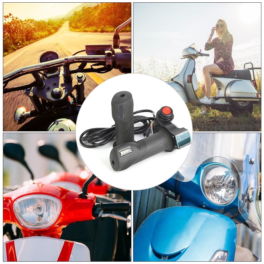 1 пара E Bike Thumb Throttle LCD Display Digital Battery Voltage Power Switch для электромобиля